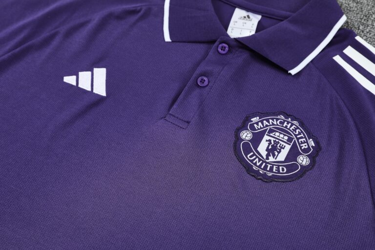 Mens Manchester United 2025/26 Suit Blue Polo