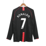Mens Manchester United Retro Away Jersey Long Sleeve – Ronaldo 7