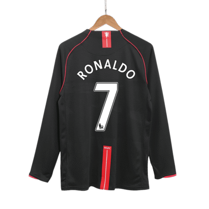 Mens Manchester United Retro Away Jersey Long Sleeve – Ronaldo 7