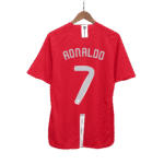Mens Manchester United Retro Home Jersey – Ronaldo 7