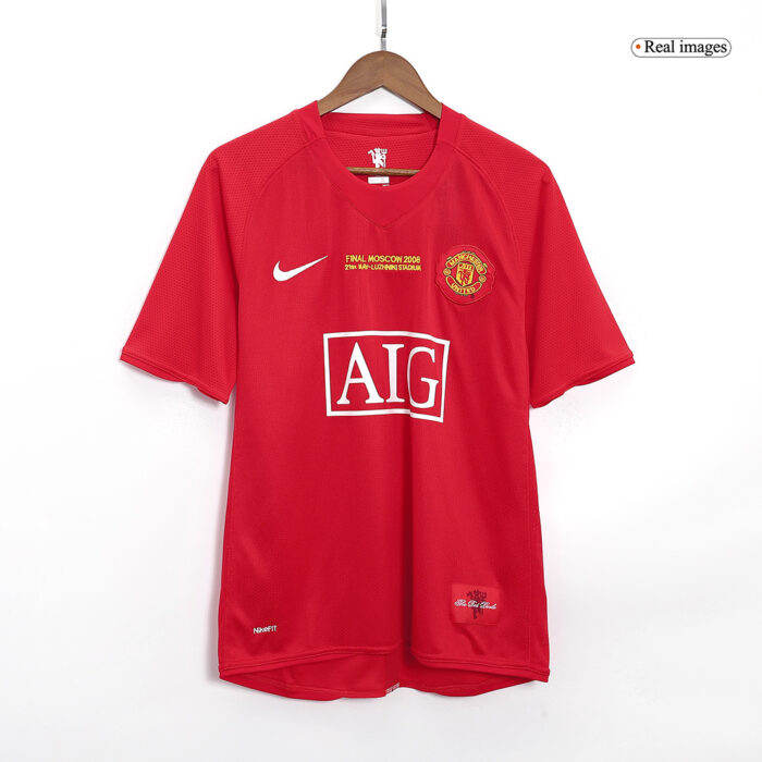 Mens Manchester United Retro Home Jersey – Ronaldo 7