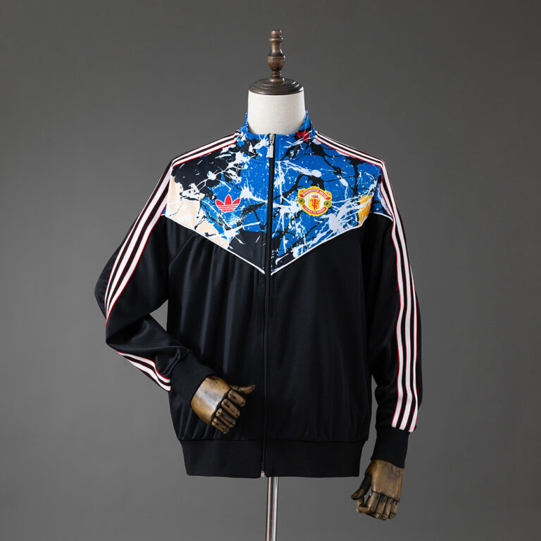 Mens Manchester United Stone Roses Windbreaker Jacket
