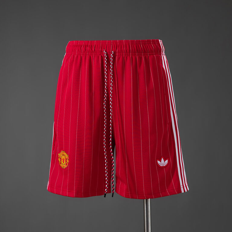 Mens Manchester United Terrace Icons Red Shorts