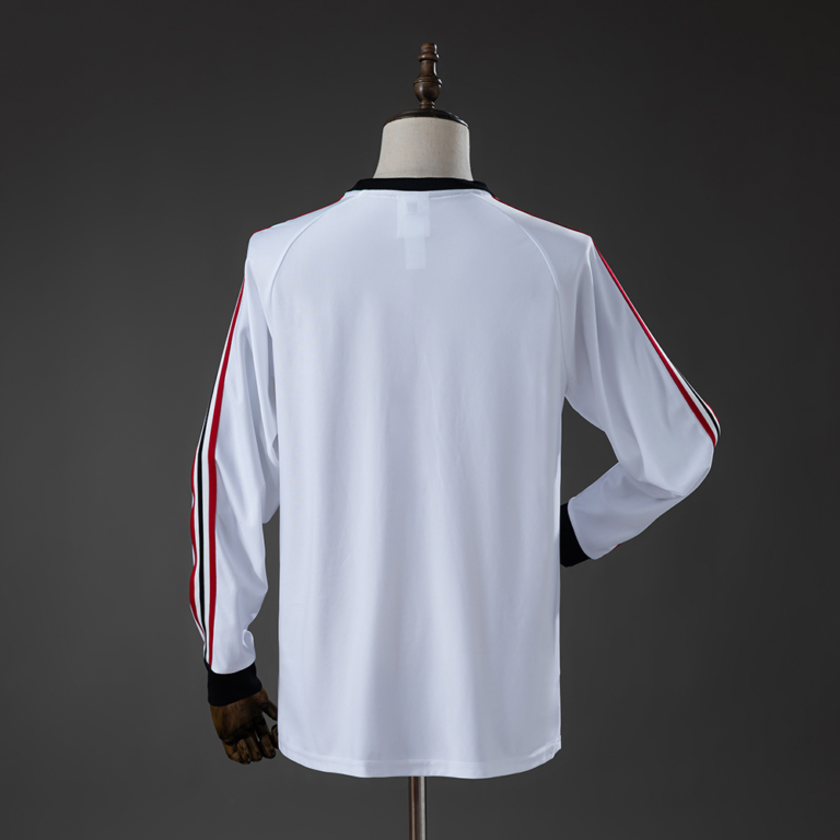 Mens Manchester United Terrace Icons T- White Long Sleeve Jersey