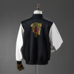 Mens Manchester United White & Black Jacket