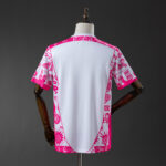 Mens Mexico 2025/26 Special Edition White and Pink Jersey