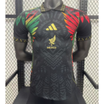 Mens Mexico 2025 Black Lapel Special Edition Jersey Player Version