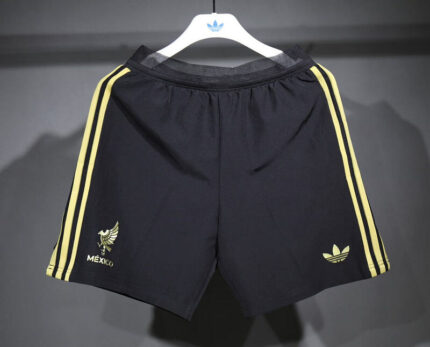 Mens Mexico 2025 Black Shorts Player Version