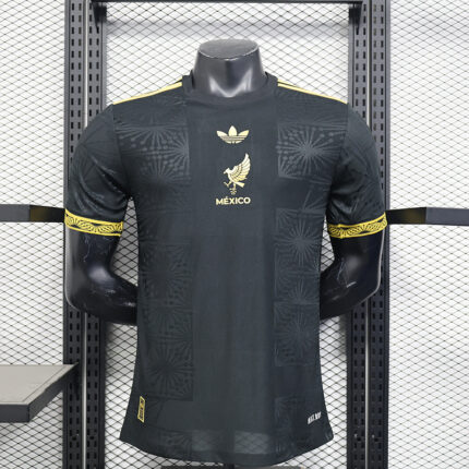 Mens Mexico 2025 black Special Jersey Player Version