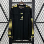 Mens Mexico 2025 Black Special Long Sleeve Jersey
