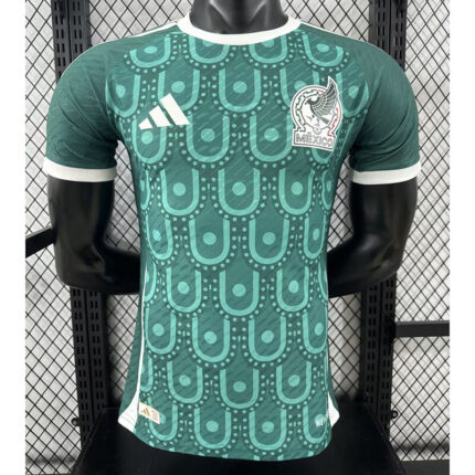 Mens Mexico 2025 Concept Special Edition Green Jersey Player Version
