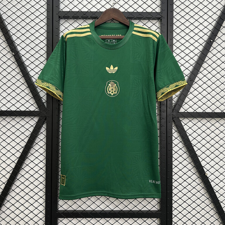 Mens Mexico 2025 green special Jersey