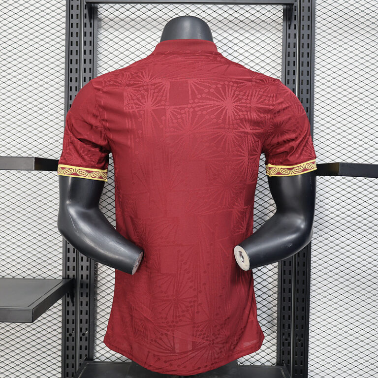 Mens Mexico 2025 red champion player Jersey