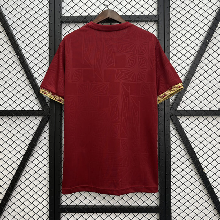 Mens Mexico 2025 red Gold Cup special Jersey