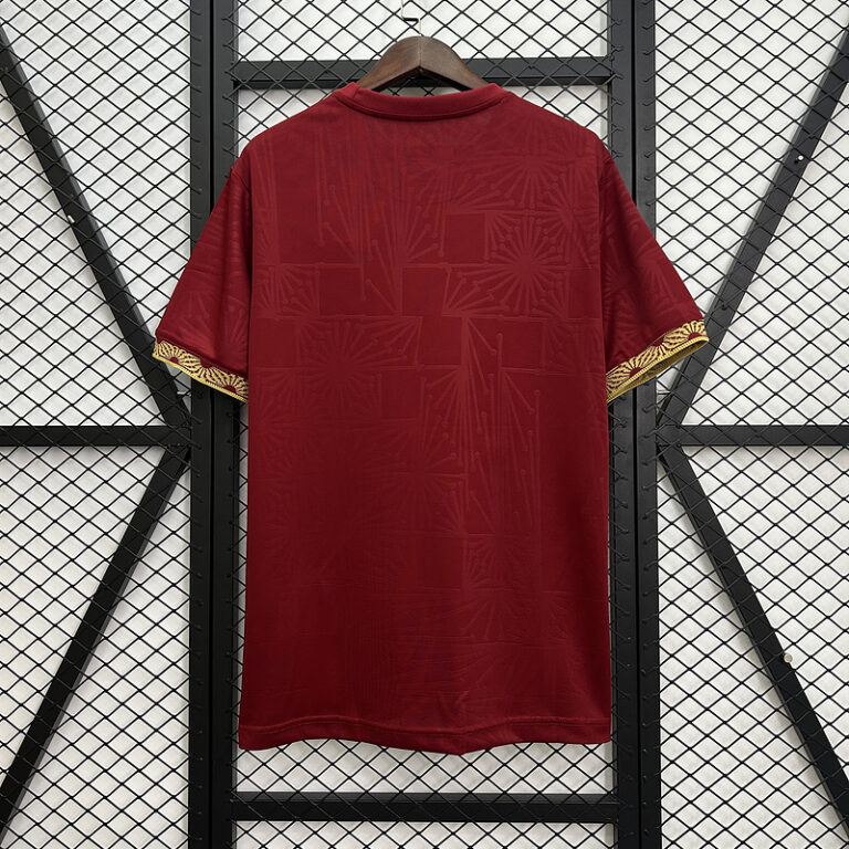 Mens Mexico 2025 red Gold Cup special Jersey