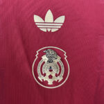 Mens Mexico 2025 red Gold Cup special Jersey