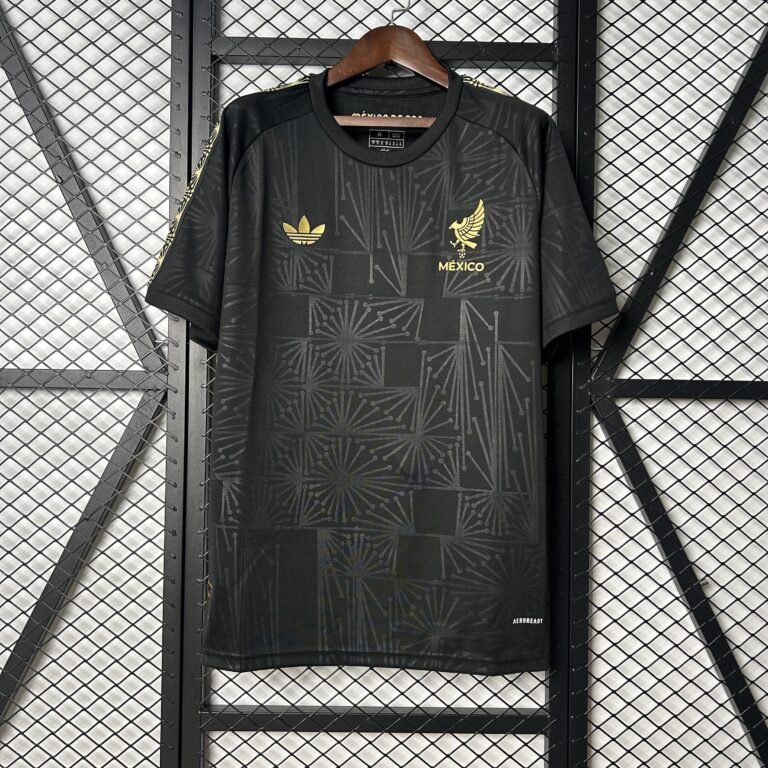 Mens Mexico 2025 Special Edition Black Jersey