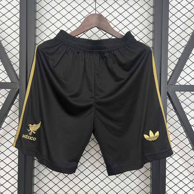 Mens Mexico 2025 Special Edition Black Shorts
