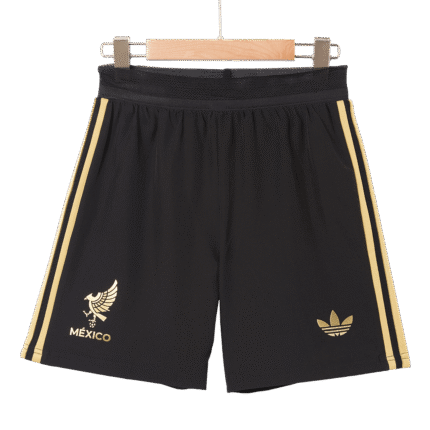 Mens Mexico 2025 Third Premium Gold Cup Shorts