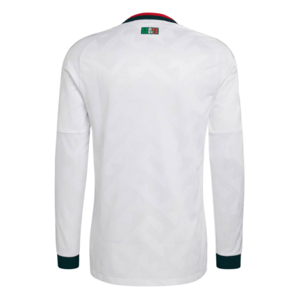 Mens Mexico 2026 World Cup Away World Cup Long Sleeve Jersey Player Version