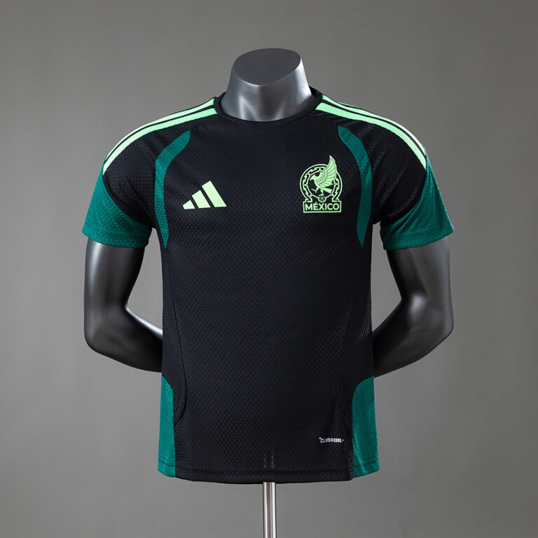 Mens Mexico 2026 World Cup Black Training Jersey Player Version
