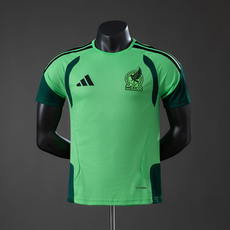 Mens Mexico 2026 World Cup Green Training Jersey Player Version