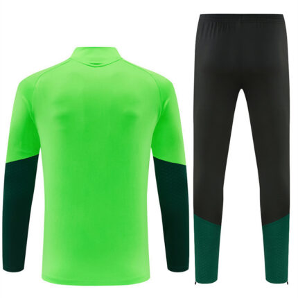 Mens Mexico 2026 World Cup Half-zip Green Tracksuit