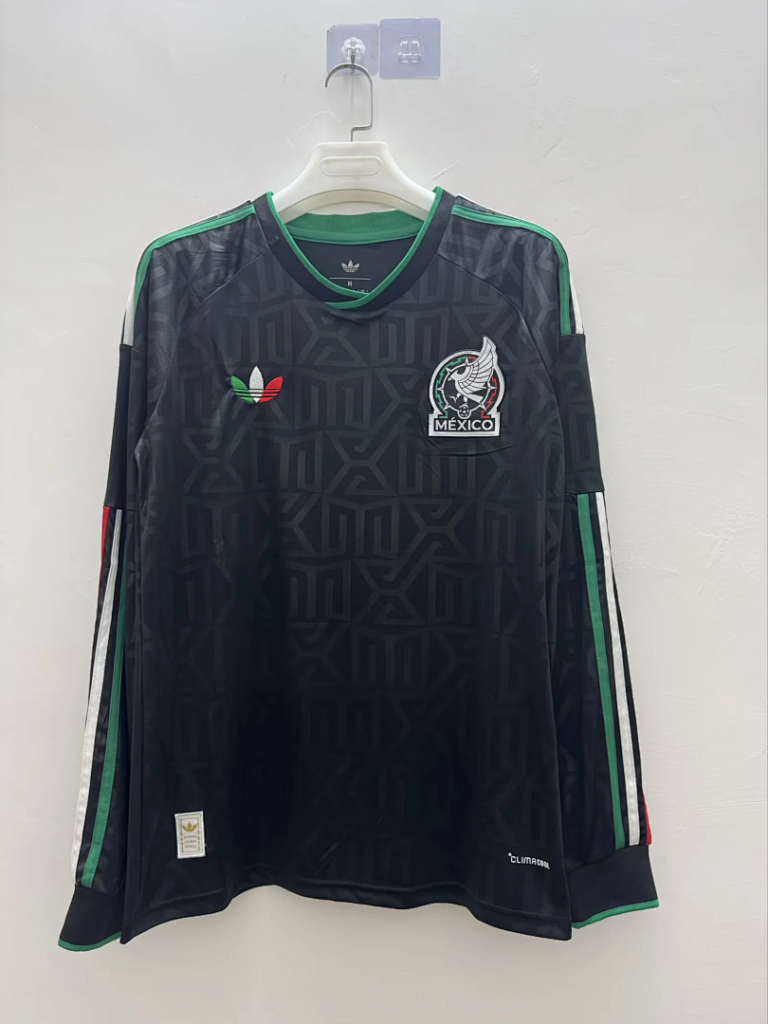 Mens Mexico 2026 World Cup Third World Cup Long Sleeve Kit