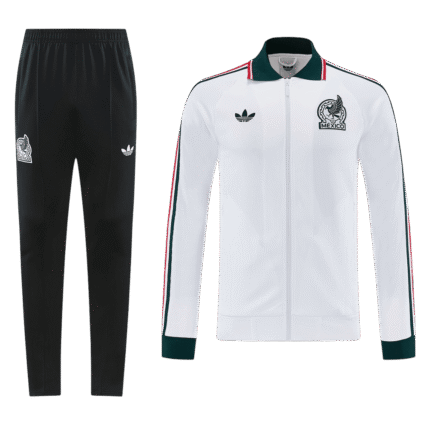 Mens Mexico 2026 World Cup White Tracksuit
