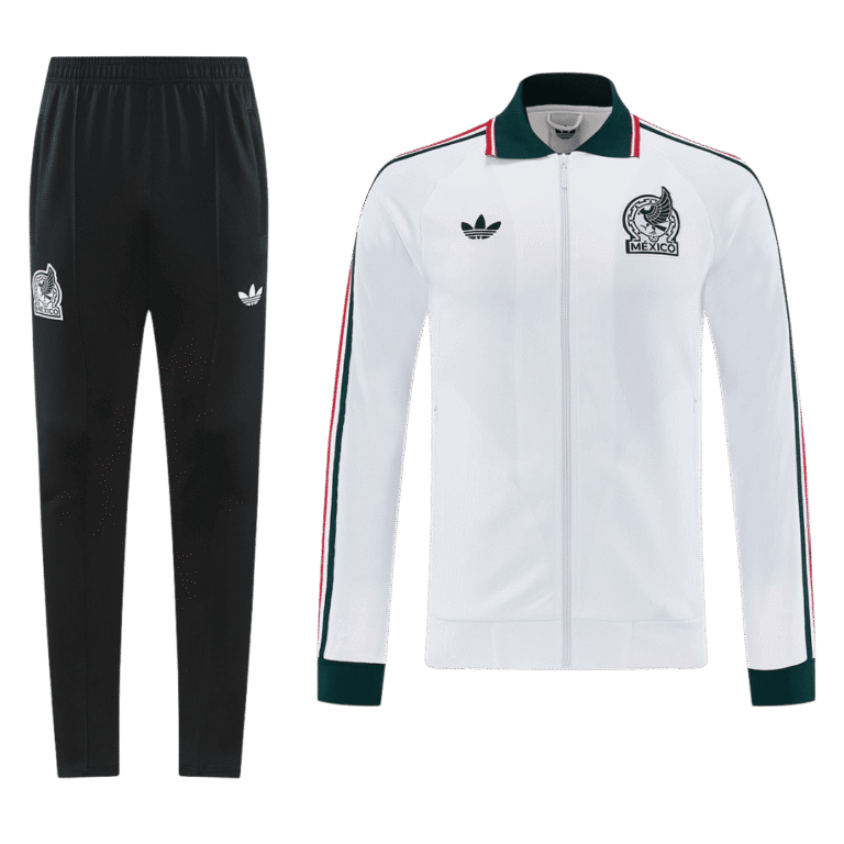 Mens Mexico 2026 World Cup White Tracksuit