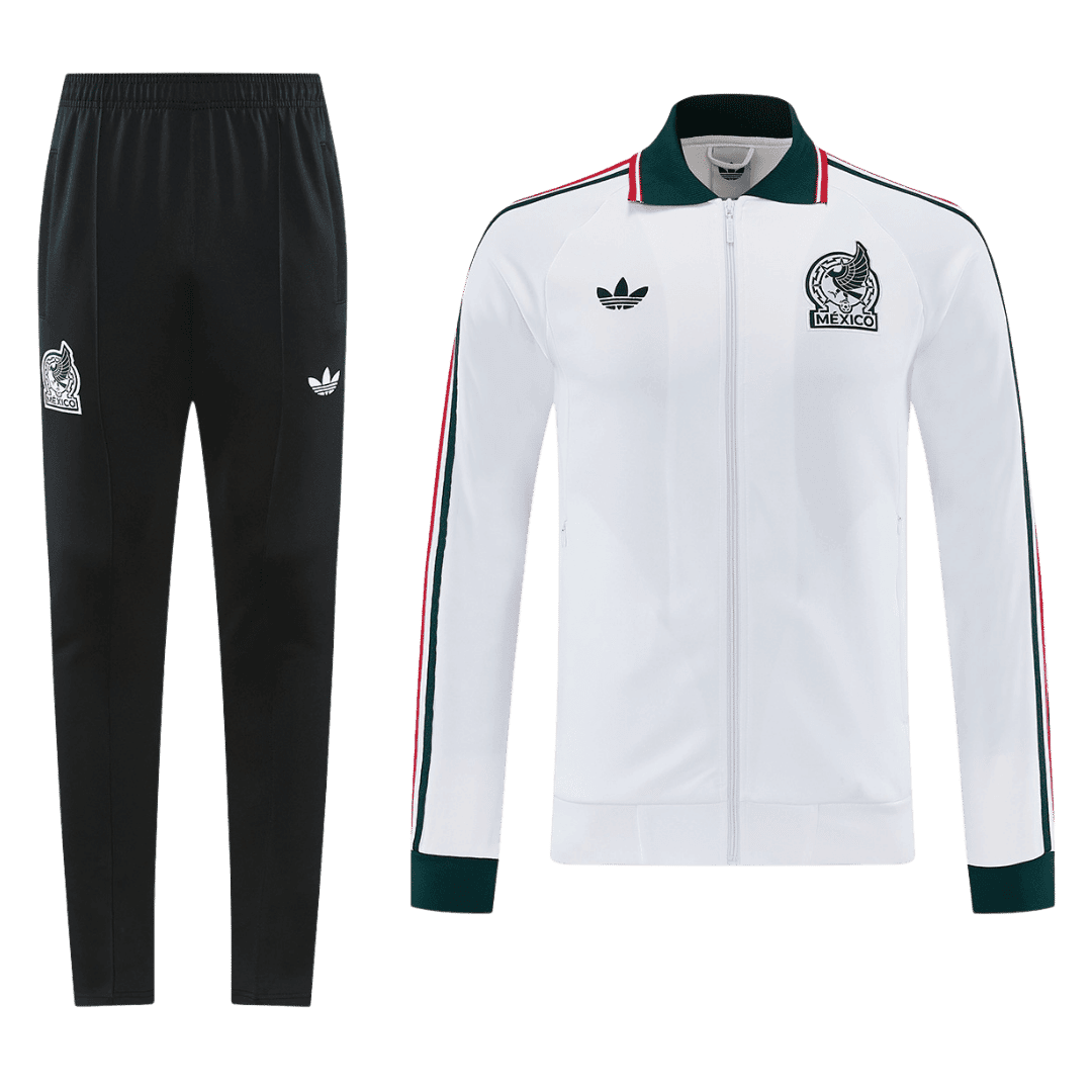 Mens Mexico 2026 World Cup White Tracksuit Mens Mexico 2026 World Cup White Tracksuit
