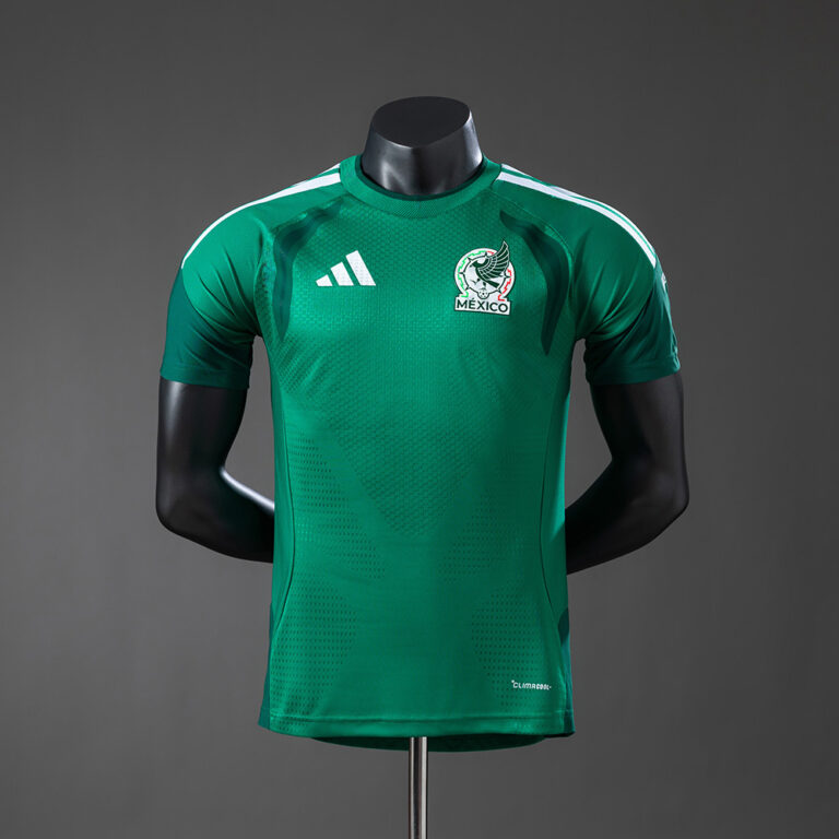 Mens Mexico 2026 World Cup World Cup Green Training Jersey Player Version
