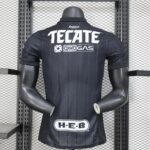 Mens Monterrey 2024/25 Special Edition Black Jersey Player Version