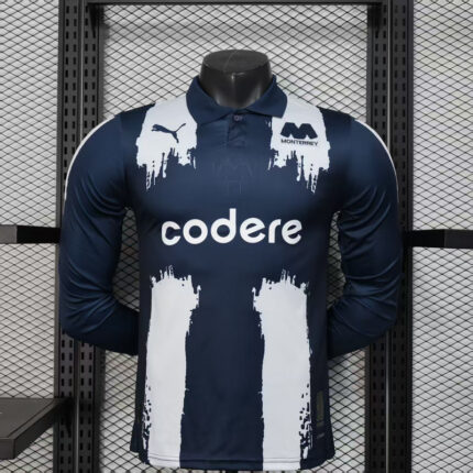 Mens Monterrey 2025/26 Home Long Sleeve Jersey Player Version