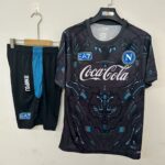 Mens Napoli 2025/26 black Training Jersey