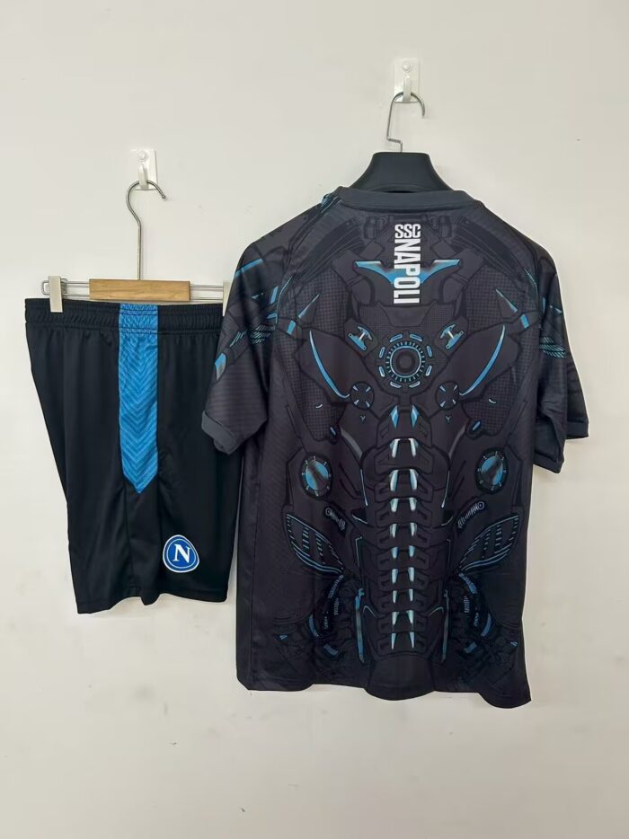 Mens Napoli 2025/26 black Training Jersey