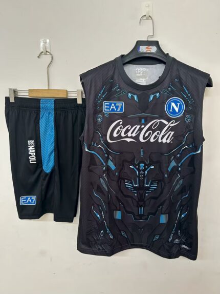 Mens Napoli 2025/26 black Training Vest