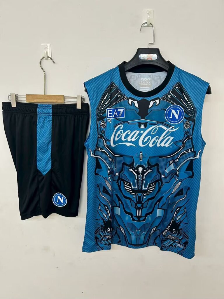 Mens Napoli 2025/26 blue Training Vest