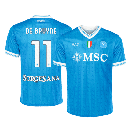 Mens Napoli 2025/26 Home Jersey – Bruyne 11
