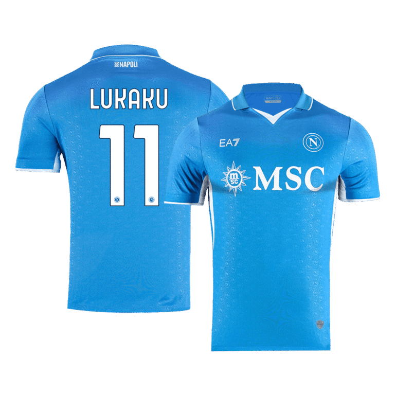 Mens Napoli 2025/26 Home Jersey – Lukaku 11