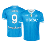 Mens Napoli 2025/26 Home Jersey – Lukaku 9