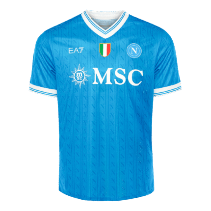 Mens Napoli 2025/26 Home Jersey – Lukaku 9
