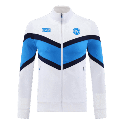 Mens Napoli 2025/26 Track White Jacket