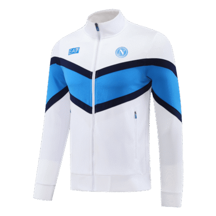 Mens Napoli 2025/26 Track White Jacket
