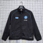 Mens Napoli 2025/26 Windbreaker Black Jacket