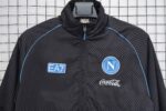 Mens Napoli 2025/26 Windbreaker Black Jacket