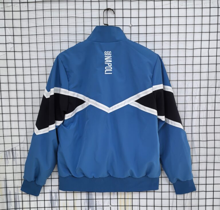 Mens Napoli 2025/26 Windbreaker Blue Jacket