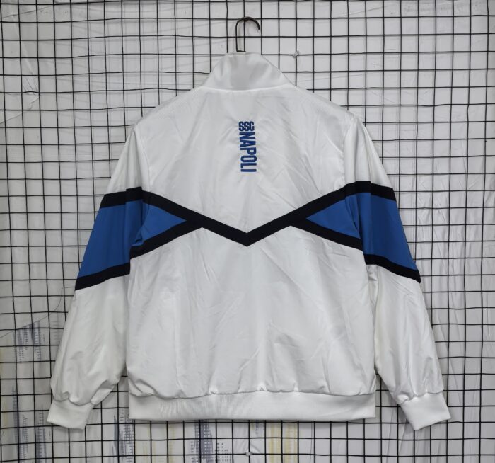 Mens Napoli 2025/26 Windbreaker White Jacket