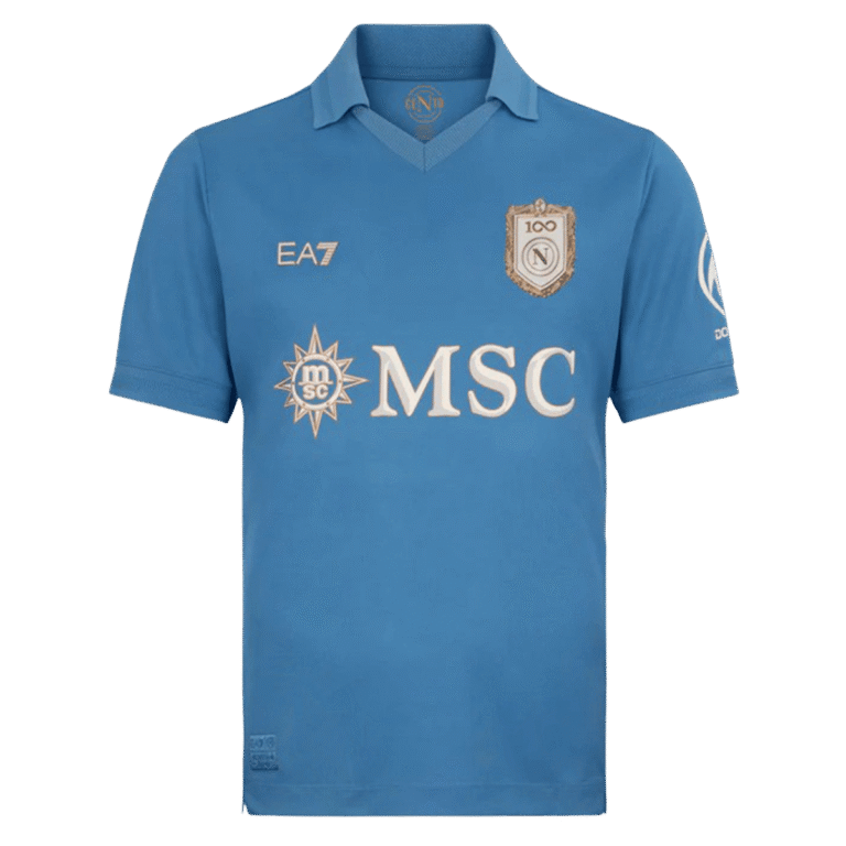Mens Napoli 2026/27 Home Centenary Jersey Player Version