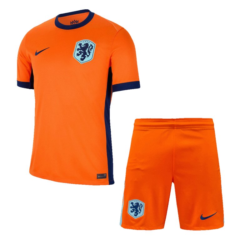 Mens Netherlands 2024 Home EURO Kit